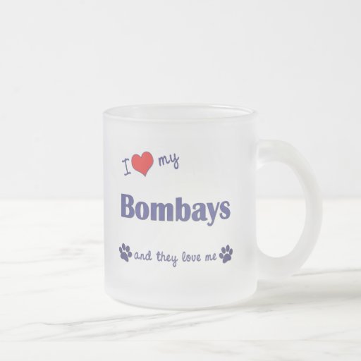 I Love My Bombays (Multiple Cats) Mugs