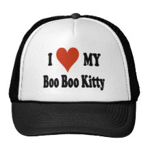 I Love My Boo Boo Kitty Baseball Hat