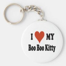 I Love My Boo Boo Kitty Merchandise Keychains
