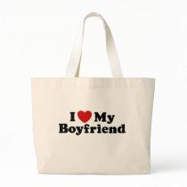 I Love My Boyfriend Tote Bag