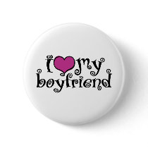 I Love My Boyfriend Pins