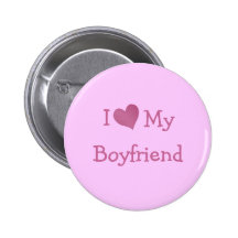 I Love My Boyfriend Button