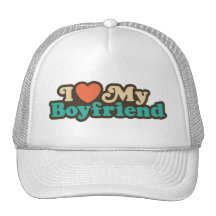 I Love My Boyfriend Hat