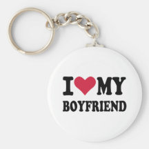I love my boyfriend key chain