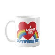 I Love My Boyfriend Mugs