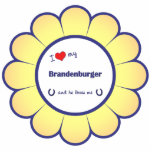 I Love My Brandenburger (Male Horse) Photo Cut Out