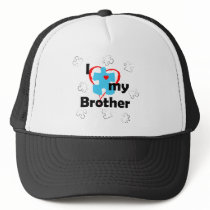 I Love My Brother - Autism Trucker Hat