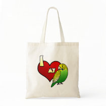 I Love my Budgerigar Bag
