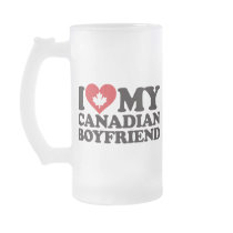 I Love My Canadian Boyfriend Coffee Mug