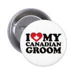 I Love My Canadian Groom Pin