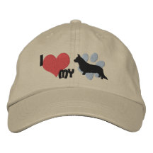 I Love my Cardigan Welsh Corgi Embroidered Baseball Cap