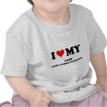 I Love My Cash And Carry Manager Tees