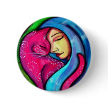 I Love My Cat Pinback Buttons