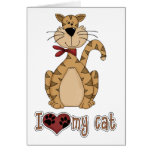 I Love My Cat Cards