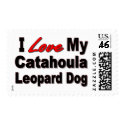 I Love My Catahoula Leopard Dog Merchandise postage