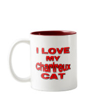 I LOVE MY CHARTREUX CAT rd Mugs