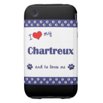 I Love My Chartreux (Male Cat) Tough Iphone 3 Cover