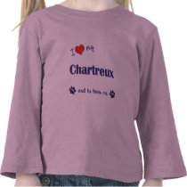 I Love My Chartreux (Male Cat) T Shirt