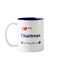 I Love My Chartreux (Multiple Cats) Coffee Mugs