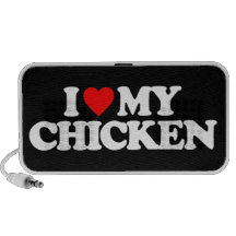I LOVE MY CHICKEN SPEAKER SYSTEM