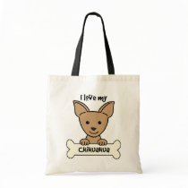 I Love My Chihuahua Bag