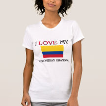 I Love My Colombian Grandpa Tee Shirts