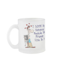 I Love My Computer Coffee Mugs