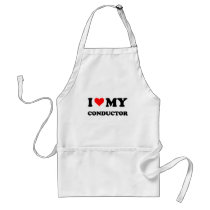 I Love My Conductor Aprons