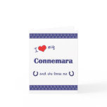 I Love My Connemara (Female Pony) Greeting Cards