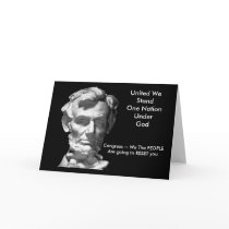 I Love MY Country Term Limits for Congress Cards