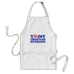 I love My Croatian Husband Aprons