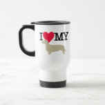 I Love My Dachshund ! Coffee Mugs