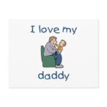 I Love My Daddy (3) Post Cards