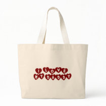 I Love My Daddy Tote Bag