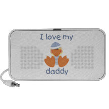 I Love My Daddy (boy duck) Speaker