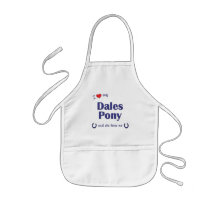 I Love My Dales Pony (Female Pony) Aprons