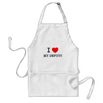 I Love My Deputy Apron