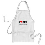 I Love My Diabetologist aprons