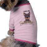 I Love My Doberman pet clothing