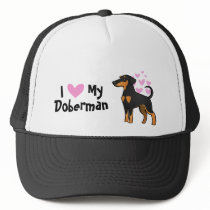 I Love My Doberman Pinscher (floppy ears)