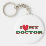 I LOVE MY DOCTOR KEY CHAINS
