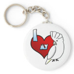 I Love my Ducorps Cockatoo Keychains