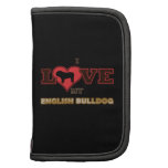 I Love My English BullDog Organizers