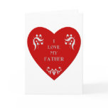 I love my father cards