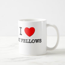 I Love My Fellows Mug