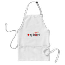I Love My Fiance Apron