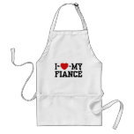 I Love My Fiance Apron