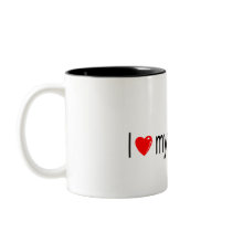 I Love My Fiance Coffee Mugs