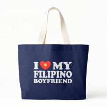 I Love My Filipino Boyfriend Bags