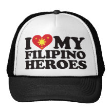 I Love My Filipino Heroes Trucker Hat
